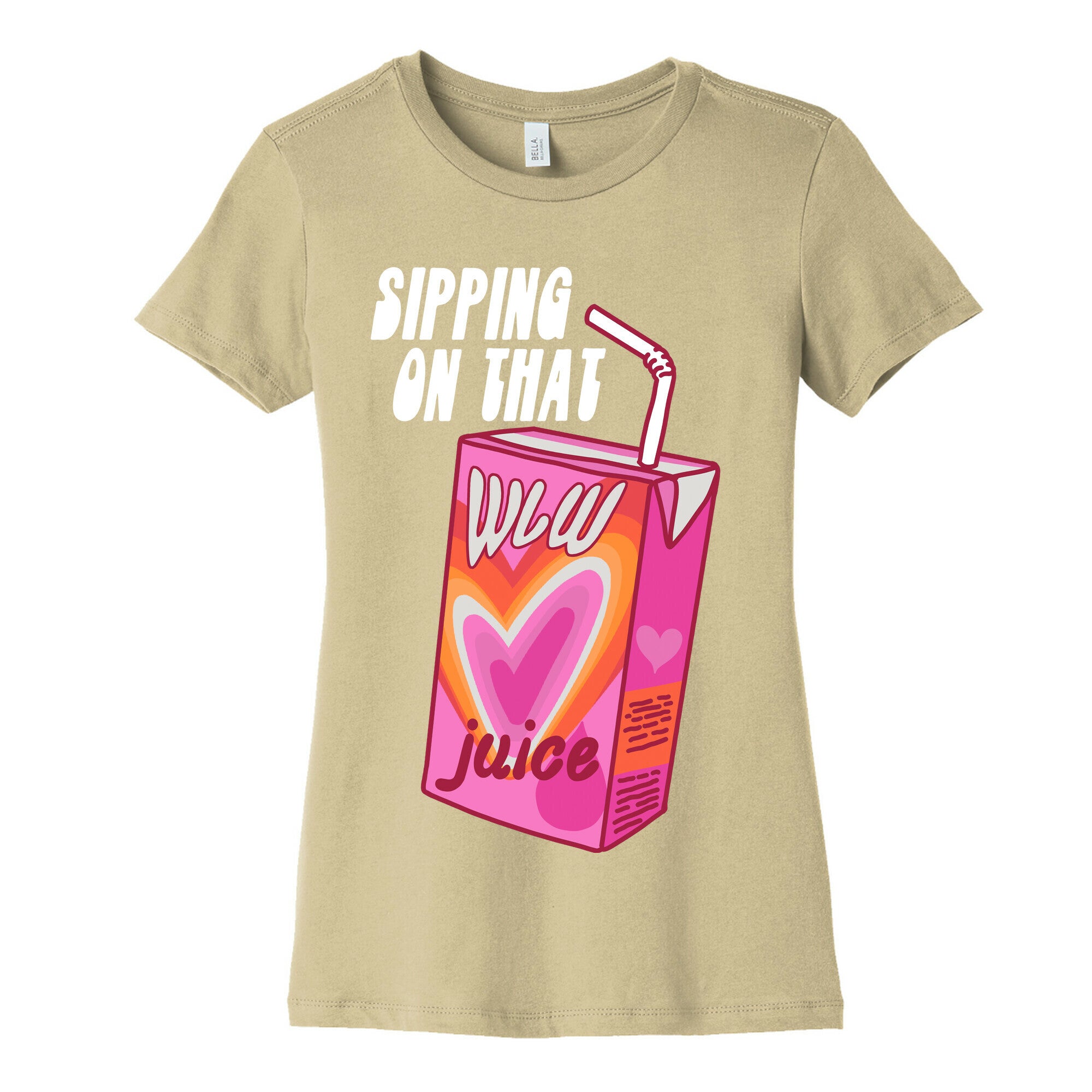 Lesbian Juice Juice Box Women's Cotton Tee